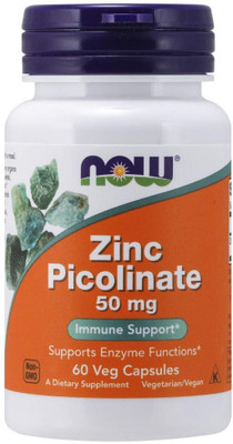 Now Foods Zinc Picolinate(60 Tablets)