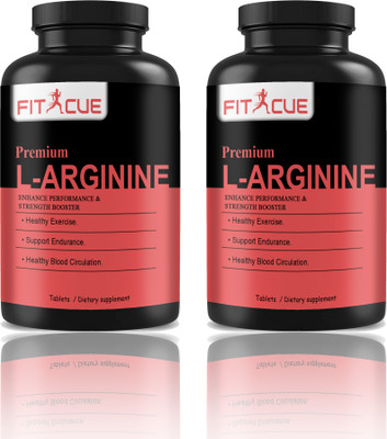Fitcue L-Arginine 1000mg Tablets Per Serving (K254)(2 x 60 Tablets)