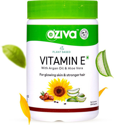 OZiva Plant Based Vitamin E, With Sunflower, Aloe Vera & Argan Oil, For Rs. 515 @ 36 %