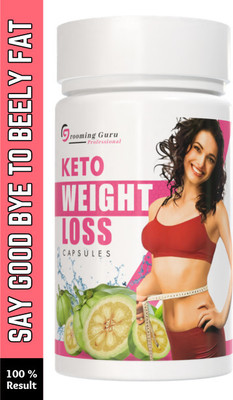 The Gromming guru Keto Weight Loss Supplement With Garcinia Cambogia, Metabolism Booster for Women(30 Capsules)