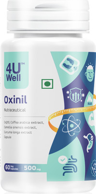 4UWell Oxinil | CoQ10 | Improves Metabolism | liver Health | 60 Capsules(500 mg)