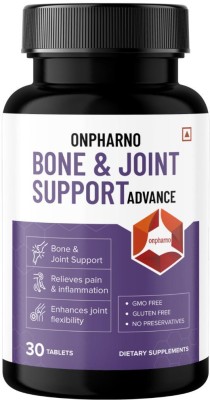 ONPHARNO Bone And Joint Support Advance - Native Collgen II, Calcium Citrate Malate etc.(30 Tablets)