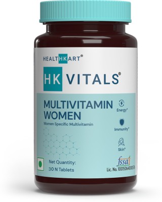 HEALTHKART HK Vitals Multivitamin Women, Boosts Energy, Stamina & Skin Health(30 Tablets)