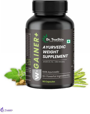 Dr. Trueskin W-Gainer+ Capsules Herbal Nourishment Tonic Power(90 Capsules)