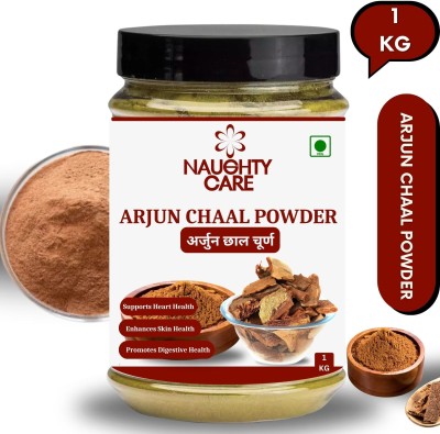 NaughtyCare Arjun chhal powder for Cholesterol,Diabetes & Digestion| Pure & Natural(1 kg)