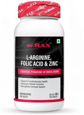 Dr. Rax L-Arginine Forlic Acid & Zinc tablet(60 Tablets)