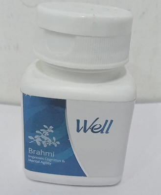 Well BRAHMI (60 units each) pack of 1(60 Tablets)