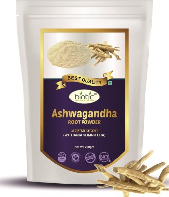 biotic Ashwagandha Powder - Aswagandha Churna - 200g(200 g)