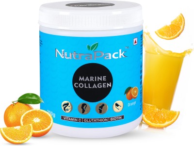 Nutrapack Marine Collagen Powder for Men & Women With Biotin(100 g)