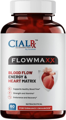 GOODVEDA Flowmaxx Natural Blood Circulation, Vitality & Stamina Support(60 Capsules)