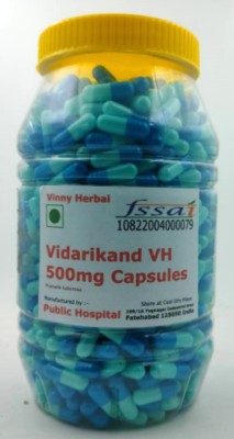 Vinny Herbal Vidarikand VH Herbal Supplement Capsules 1000 Caps Jar(1000 Capsules)