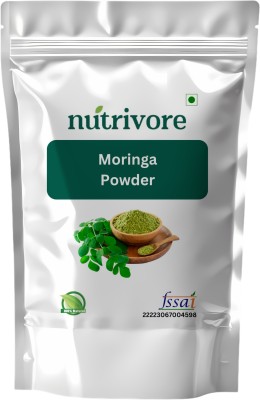 Nutrivore Pure Moringa Leaf Powder Support Skin & Hair Health Promotes Weight Loss(200 g)