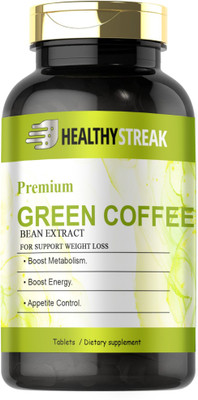 Healthy Streak Green Coffee Bean Extract Weight Loss Tablets (H62)(30 Tablets)