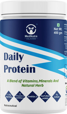 MEDNUTRALIFESCIENCE Power of Daily Protein(400 g)