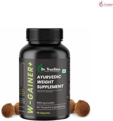 Dr. Trueskin W-Gainer+ Capsules Herbal W-Growth Tonic More(90 Capsules)