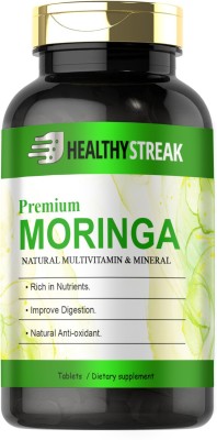 Healthy Streak Moringa Tablets Natural Moringa Tablets (H72)(30 Tablets)