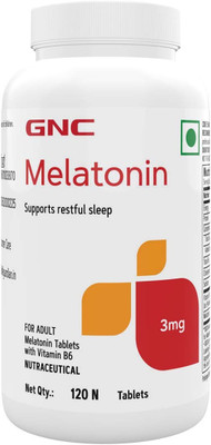 GNC Melatonin Tablets With Vitamin B6(120 Tablets)