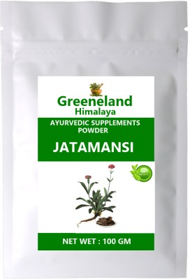 GREENELAND Himalaya Natural Jatamansi Powder 100 GM(100 g)