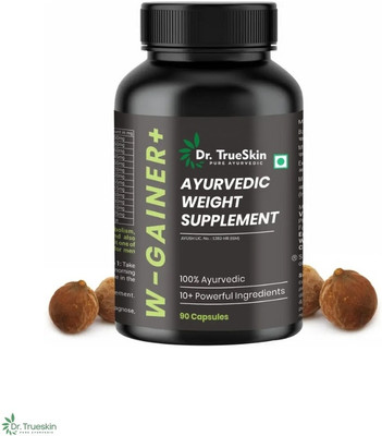 Dr. Trueskin W-Gainer+ Capsules Herbal Appetite Tonic More B01(90 Capsules)