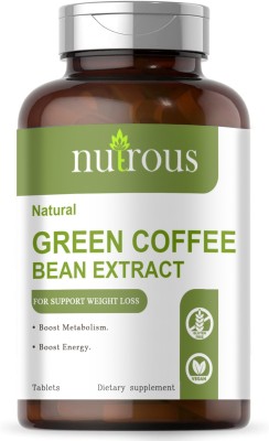 Nutrous Green Coffee Bean Extract Weight Loss Tablets (D109)(60 Tablets)