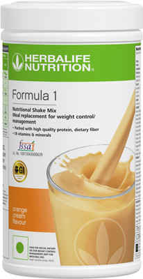 HERBALIFE Formula-1 Nutritional Shake Protein Shake(500 g, Orange Cream)