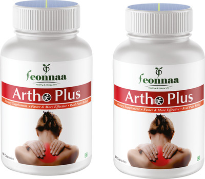 Feonnaa Artho Plus Real Pain Relief 60 Capsules (Pack of 2)(2 x 60 Capsules)