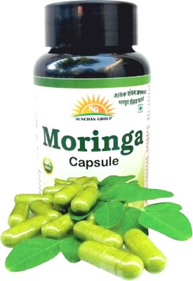 Sunchan Group Moringa Capsule 60 Drumstick Capsule Moringa Pure Herbal Capsules Pack of 1(60 Capsules)