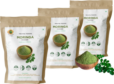 TRIVYA FOODS Moringa Powder(3 x 100 g)