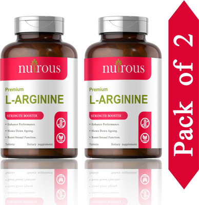 Nutrous L-Arginine 1000mg Tablets Per Serving (H207)(120 Tablets)