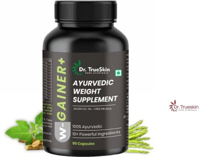 Dr. Trueskin W-Gainer+ Capsules for Natural Energy Boost Power(90 Capsules)