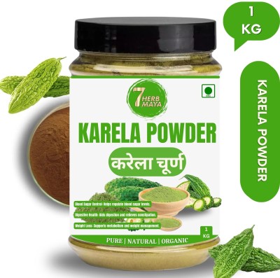 7Herbmaya Organic Karela Powder – Manage Blood Sugar Levels | sugar control medicine(1 kg)