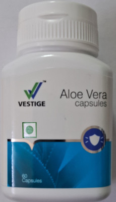 VESTlGE ALOE VERA CAPSULES (PACK OF 2)(2 x 100 Capsules)
