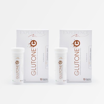 Glutone C-Glutathione & Vitamin C Effervescent(2 x 15 Tablets)