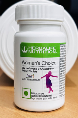 Herbalife Nutrition Woman's Choice Soy Isoflavones and Chasteberry Extract Tablets-(30 Tablets)