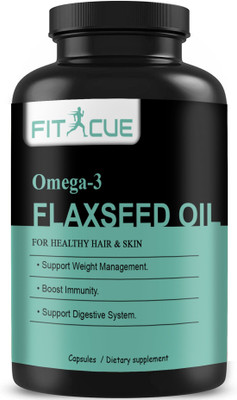 Fitcue Flaxseed extract Capsules Omega 3 (K149)(90 Capsules)