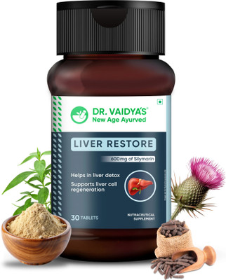 DR. VAIDYA'S Liver Restore Tablets 30 tablets(0.6 g)