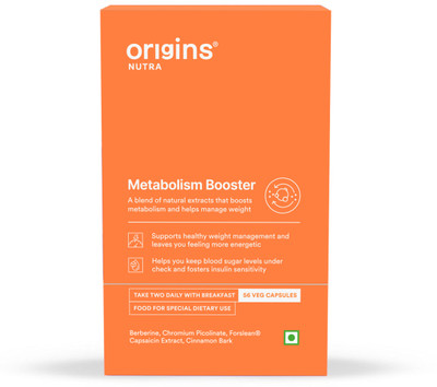 Origins Nutra Lean Metabolism Booster Capsules|Boosts Overall Metabolism(56 Capsules)