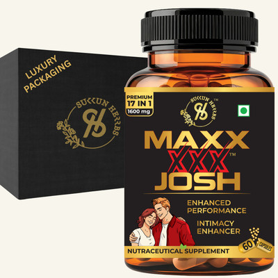 Sukkun Herbs Maxx XXX Josh 1600mg – 60 Veg Capsules | 17-in-1 African Herbal Formula(1600 mg)