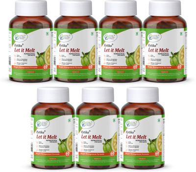 FYTIKA Let it Melt Weight Management Tablet For Men and Women (Pack of 7)(7 x 60 Tablets)