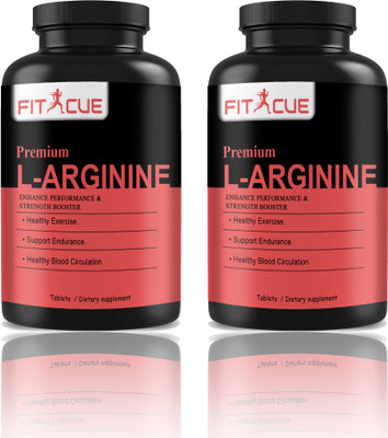 Fitcue L-Arginine 1000mg Tablets Per Serving (D254)(2 x 60 Tablets)