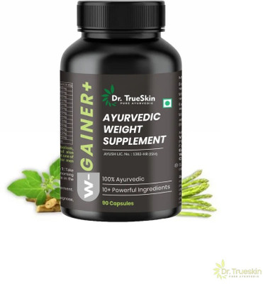 Dr. Trueskin W-Gainer+ Capsules Herbal Energy Refill Power(90 Capsules)