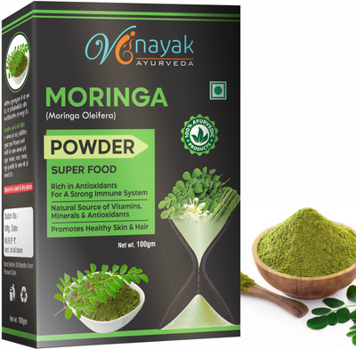 VINAYAK AYURVEDA Pure & Natural Moringa Leaves Powder(100 g)