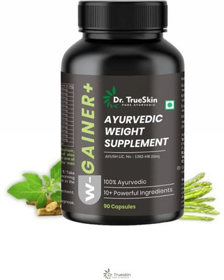 Dr. Trueskin W-Gainer+ Capsules with Powerful Natural Blend Power(90 Capsules)