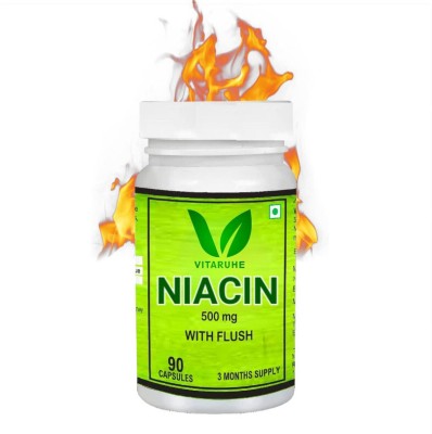 vitaruhe Niacin 500 Mg With Flush(90 Capsules)