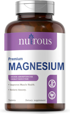 Nutrous Chelated Magnesium Glycinate Citrate Tablets (S69)(30 Tablets)