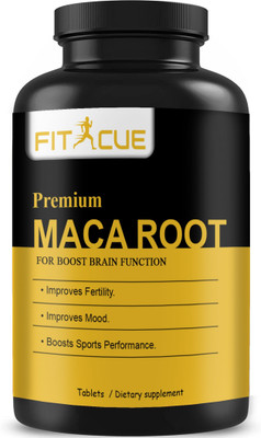 Fitcue Maca Root Tablets Enriched with Maca Root Extract (S115)(60 Tablets)