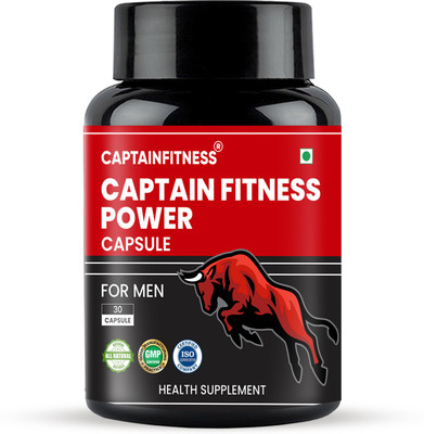 CaptainFitness Power capsule | stamina booster for men(30 Capsules)