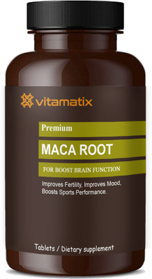 Vitamatix Maca Root Tablets Enriched with Maca Root Extract (S115)(60 Tablets)