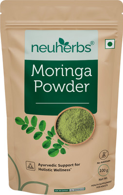 Neuherbs Organic Moringa Powder | Ayurvedic Support For Holistic Wellness |No Additives(100 g)