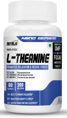 NutriJa L-Theanine 200Mg(60 Capsules)